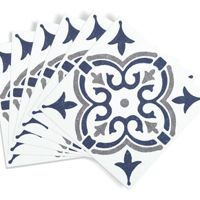 selbstklebende Wandfliesen Wall Tiles Jamila blue (6er Set)